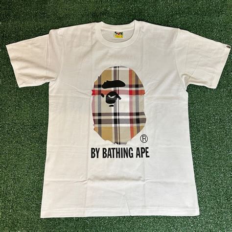 burberry shirt bape